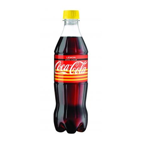 Coca cola zero lemon pet sz.üdítő 0,5l, drs