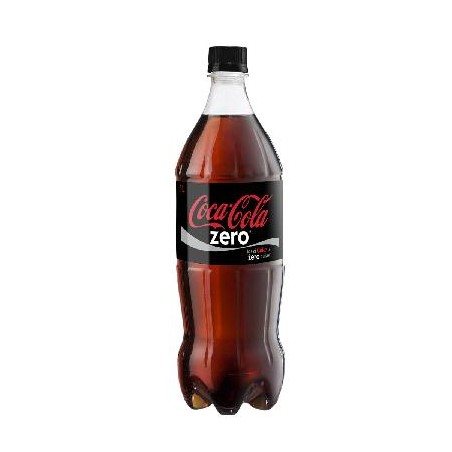 Coca cola zero pet szénsavas üdítő 1l, drs