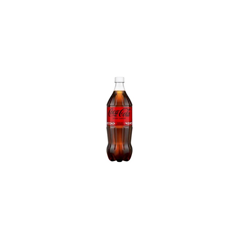 Coca cola zero pet szénsavas üdítő 1l, drs