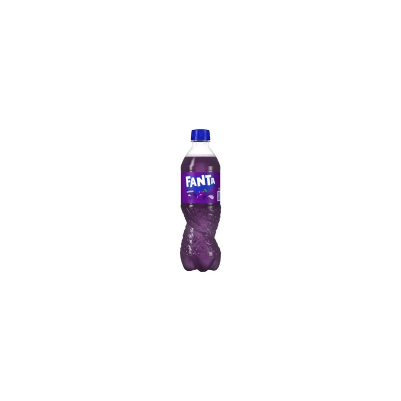 Fanta vörös szőlő (red grape), pet sz.üdítő 0,5l, drs