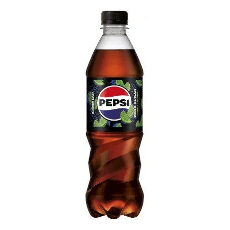 Pepsi Zero colaízű energiamentes szénsavas üdítőital édesítőszerekkel lime ízesítéssel 500 ml, drs 0,5l