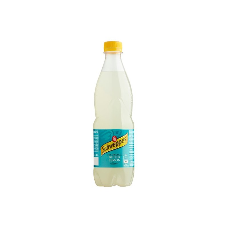 Schweppes Bitter Lemon citromízű szénsavas üdítőital cukorral és édesítőszerekkel 0,5 l, drs