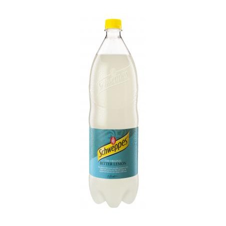 Schweppes Bitter Lemon citromízű szénsavas üdítőital cukorral és édesítőszerekkel 1,5 l, drs