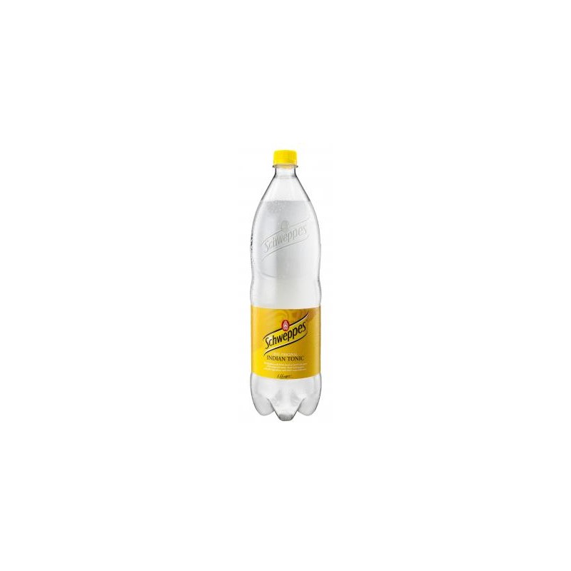 Schweppes Indian Tonic tonic kivonattal készült szénsavas üdítőital 1,5L Pet, drs