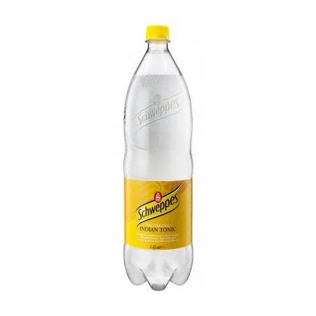 Schweppes Indian Tonic tonic kivonattal készült szénsavas üdítőital 1,5L Pet, drs