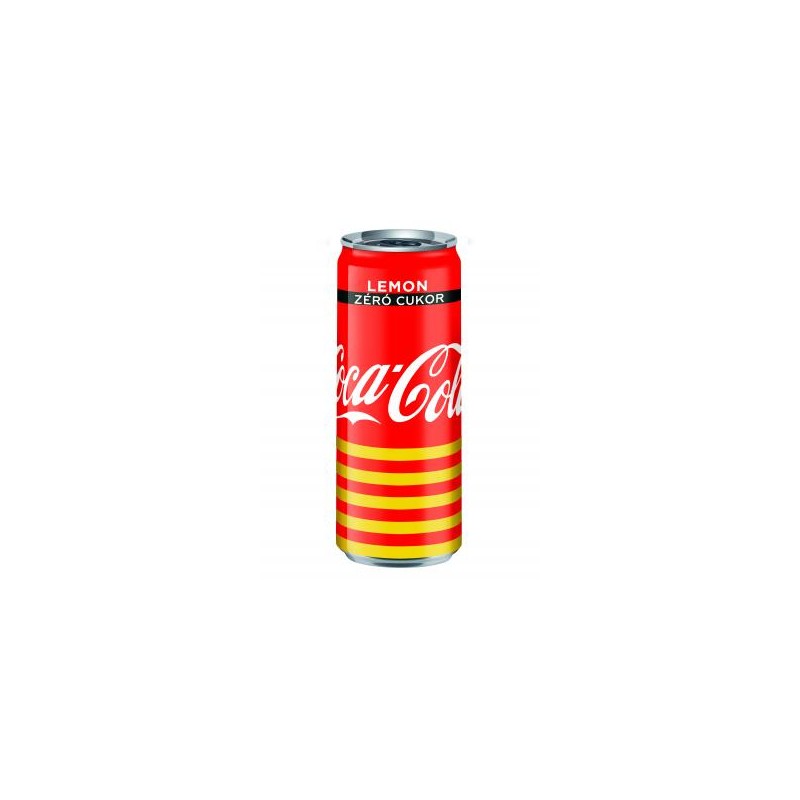 Coca cola zero lemon sleek do.sz.ü.0,33l, drs