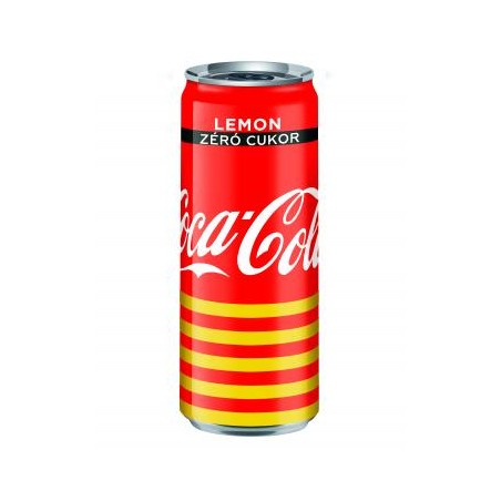 Coca cola zero lemon sleek do.sz.ü.0,33l, drs