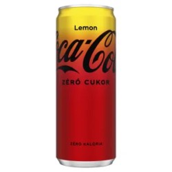 Coca cola zero lemon sleek...