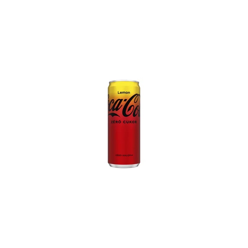 Coca cola zero lemon sleek do.sz.ü.0,33l, drs