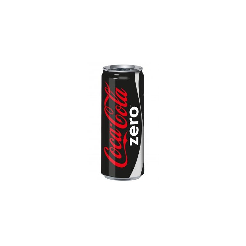 Coca cola zero sleek dob.sz.üdítő 0,33l, drs