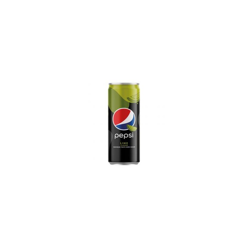 Pepsi lime sleek dobozos üdítő 0,33l, drs