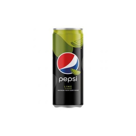 Pepsi lime sleek dobozos üdítő 0,33l, drs