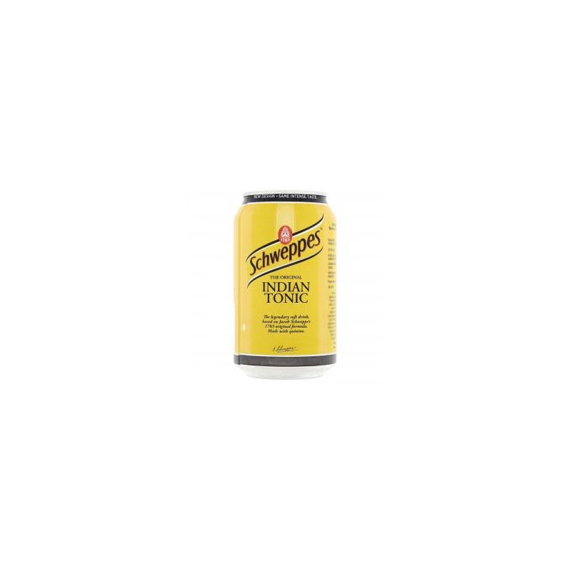 Schweppes tonic 0,33l dobozos, drs