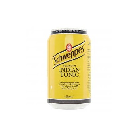 Schweppes tonic 0,33l dobozos, drs