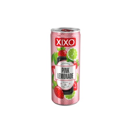 Xixo szénsavas üdítő Pink lemonade 0,25l, drs