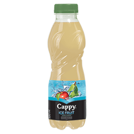 Cappy ice alma-körte pet üdítő 0,5l,drs