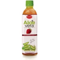 Aleo Aloe vera ital 30% eper ízű 500ml, drs