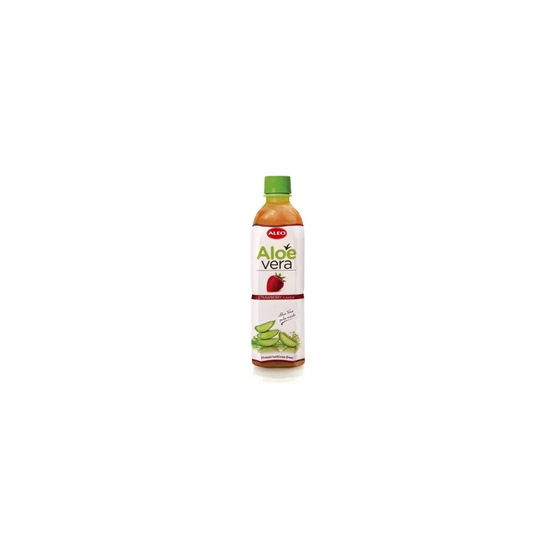 Aleo Aloe vera ital 30% eper ízű 500ml, drs