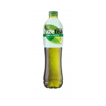 Fuze tea lime-menta 1,5l PET, drs