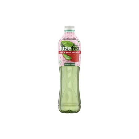 Fuze tea zöld tea-eper-aloe vera 1,5l PET, drs