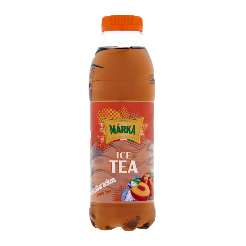 Márka jeges tea barack 0,5l, drs