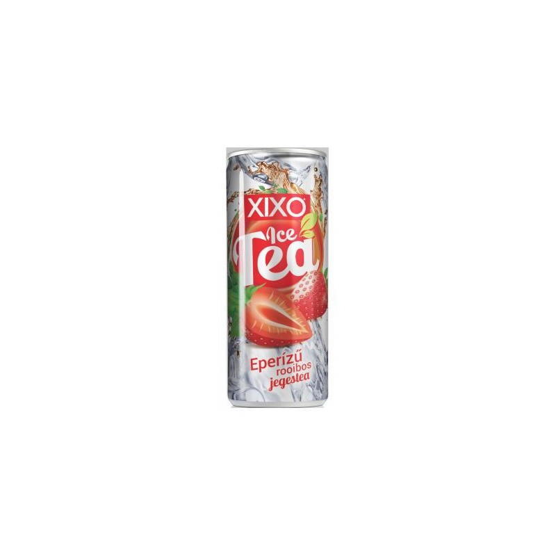 Xixo ice tea 0,25l eper-rooibos, drs