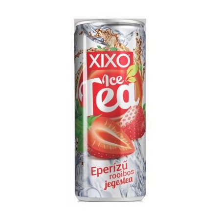 Xixo ice tea 0,25l eper-rooibos, drs