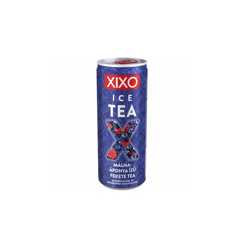 Xixo ice tea 0,25l málna-áfonya, drs