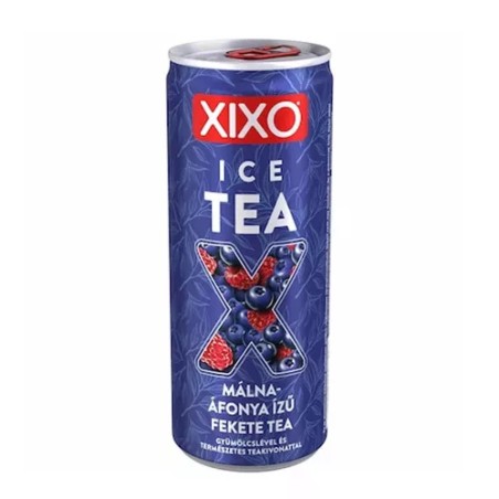 Xixo ice tea 0,25l málna-áfonya, drs