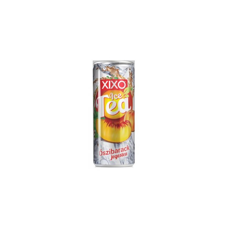 Xixo ice tea 0,25l őszibarack, drs