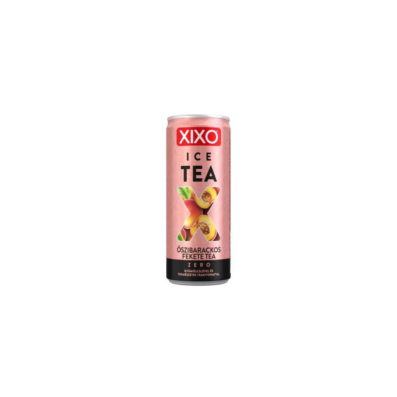 Xixo ice tea őszibarack zero 0,25l, drs