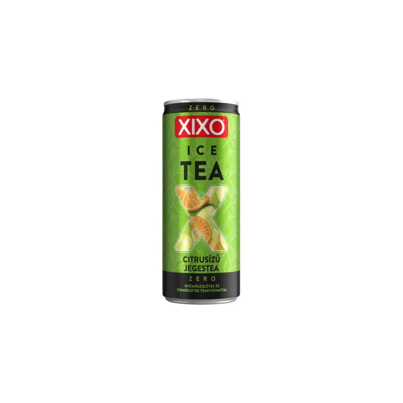 Xixo ice tea 0,25l citrus Zéró, drs