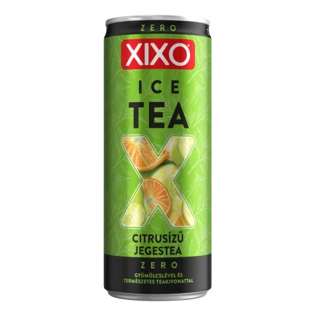 Xixo ice tea 0,25l citrus Zéró, drs