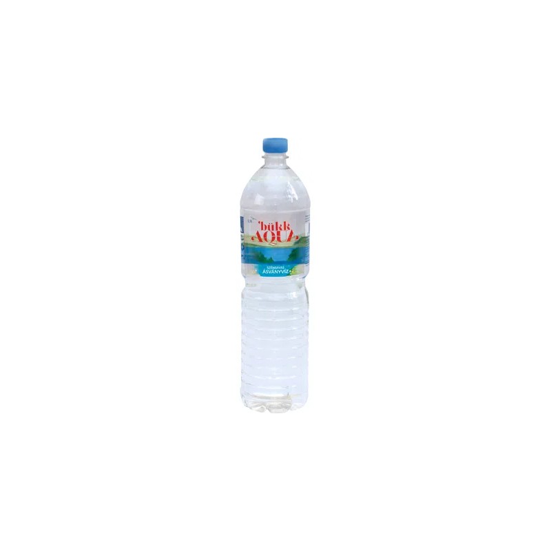 Bükk Aqua ásványvíz 1,5l dús pet, drs