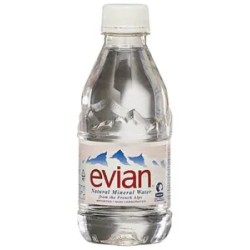 Evian ásványvíz 0,33l pet, drs