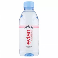 Evian ásványvíz 0,33l pet, drs