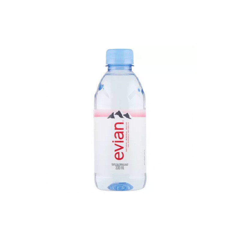 Evian ásványvíz 0,33l pet, drs