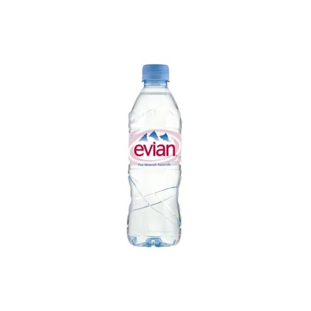 EVIAN ÁSVÁNYVÍZ 0,5L PET, drs