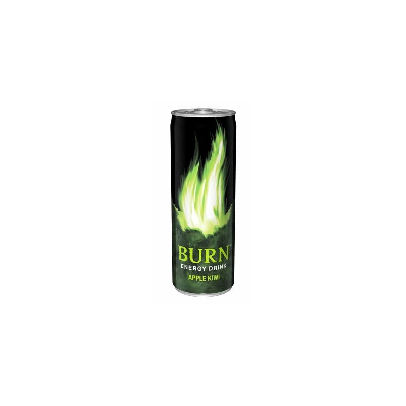 Burn apple-kiwi energiaital 0,25l, drs