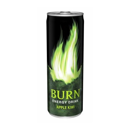 Burn apple-kiwi energiaital 0,25l, drs