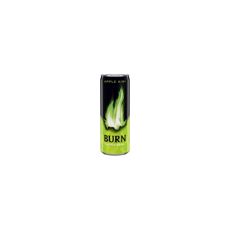 Burn apple-kiwi energiaital 0,25l, drs