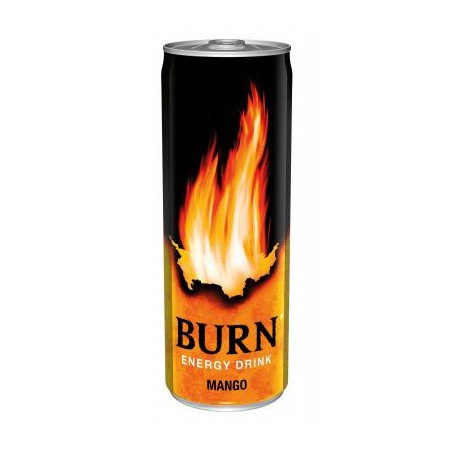 Burn mango energiaital koffeinnel 0,25l, drs