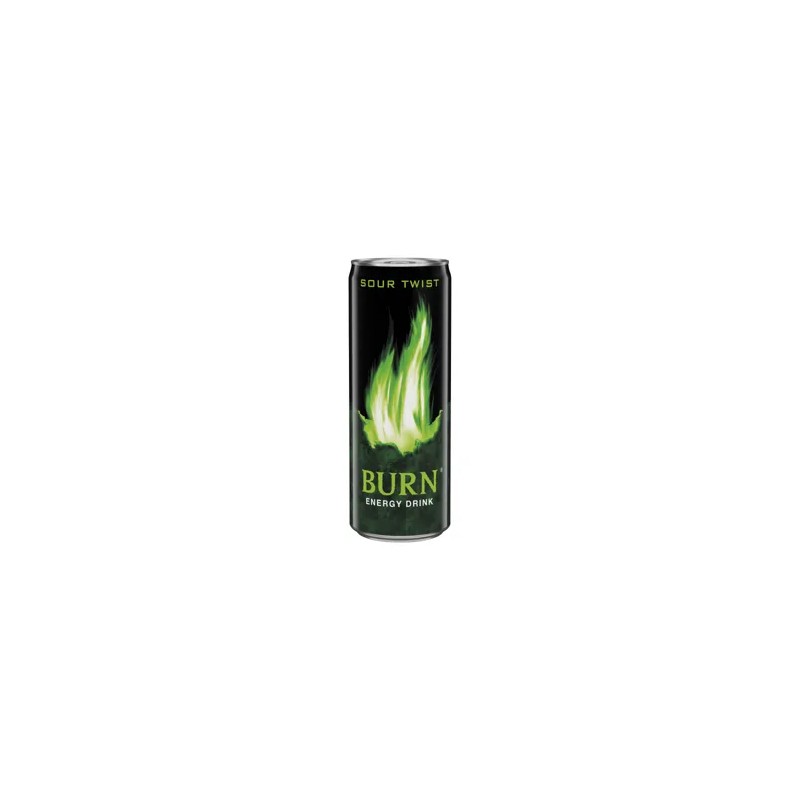 Burn sour apple energiaital 0,25l, drs