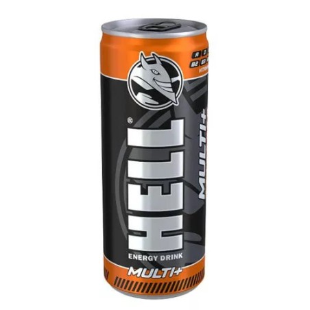 Hell energiaital multi+ 0,25l, drs