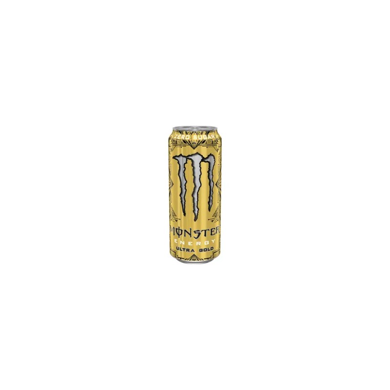 Monster Energy Ultra Golden Pineapple ananász ízű ital koffeinnel 0,5l, drs