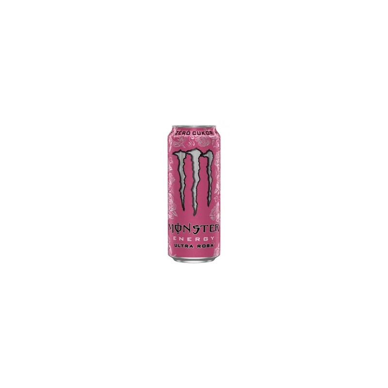 Monster ultra rosa zero dob.energy ital 0,5l, drs