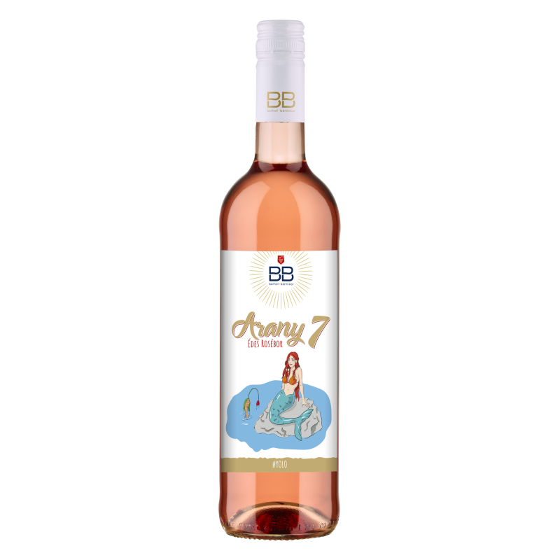 BB Arany 7 Yolo édes.rosé. bor 0,75l, drs