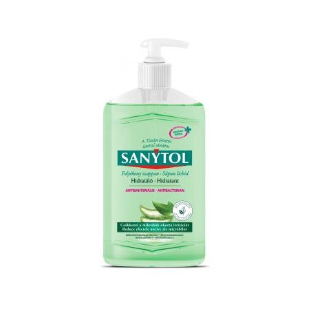 Sanytol antib.f. szappan ztea-aloe.250ml