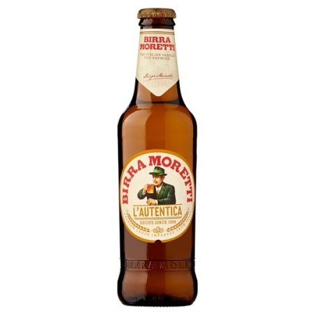 Birra Moretti sör 0,33l, drs