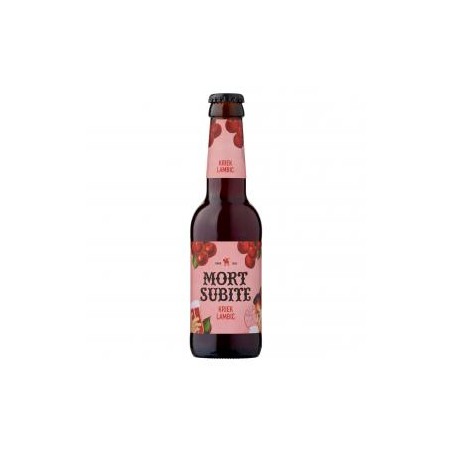 Mort Subite Kriek belga meggyes lambic típusú sörkülönlegesség 4% 0,25 l üveg